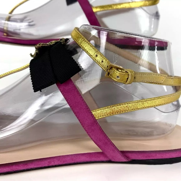 Gucci sandals, 39 1/2 - Picture 5 of 9